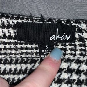 A skirt with fringe at bottom